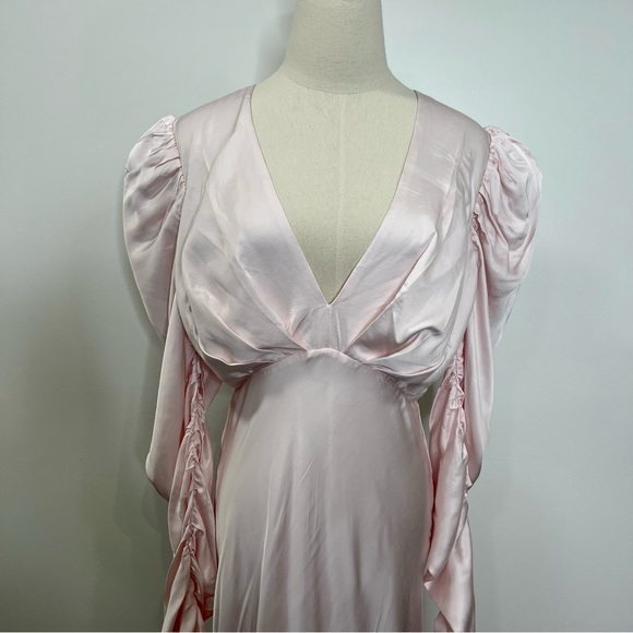 NWOT Bardot Zaria Dress in Soft Pink size large, revolve - Picture 6 of 13